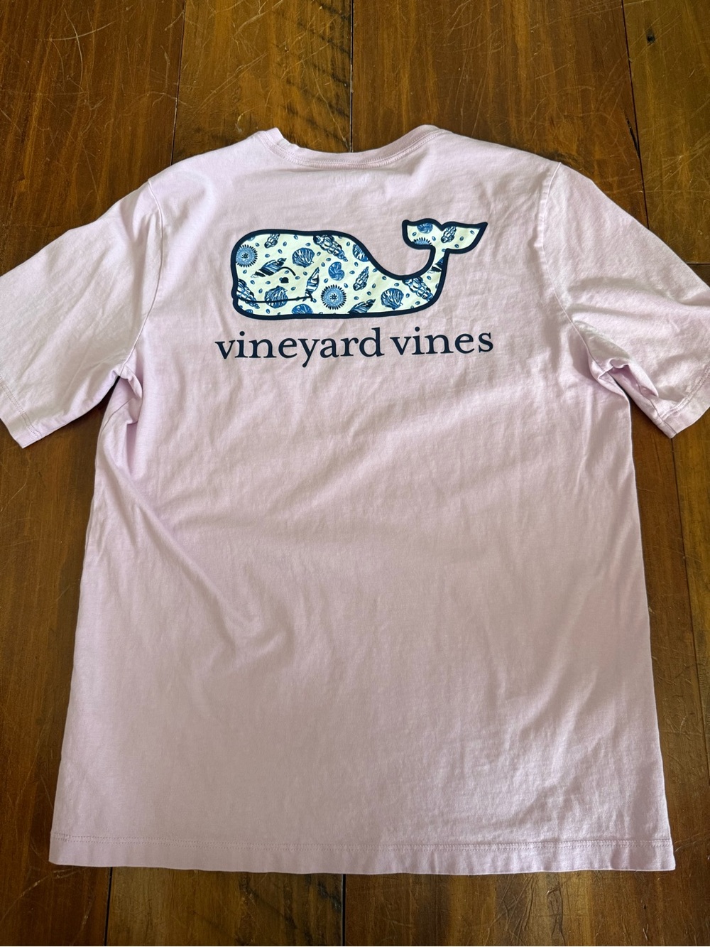 Vineyard Vines Lavender Girl’s Crew Neck Pocket Tee